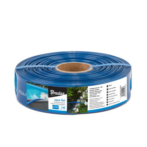 BRADAS Wąż płaski AQUA FLAT PE/EVA z opaską 1 1/4" - 10m