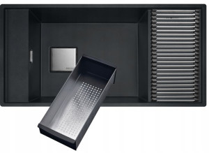Zlew.franke Fresno Fsg 611-88 Onyx+wkladka+rolmata