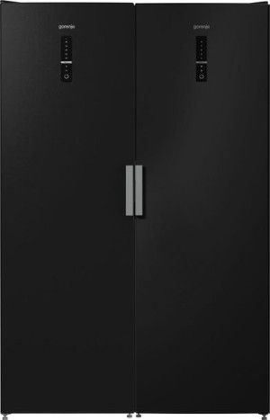 Gorenje Czarny Side By Side Wolnostojący