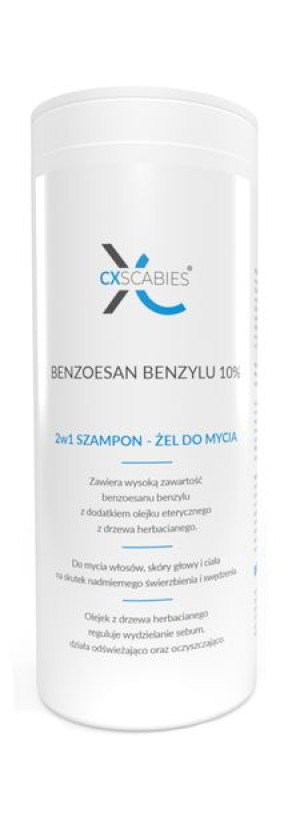 Szampon Antypasożytniczy CXscabies świerzb, wszy