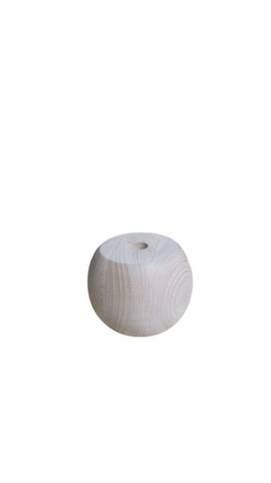 Noga drewno buk natura baryłka fi 60 h 60 mm