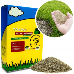 Trawa Szybki Wzrost Renowacyjna Nasiona 1kg 40m2
