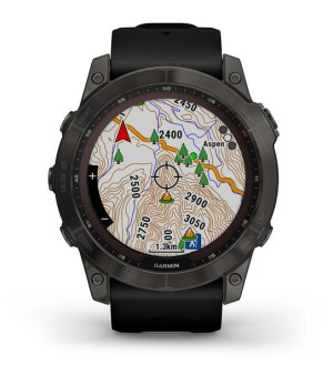 Garmin Fenix 7x Sapphire Solar Tytanowy Szary