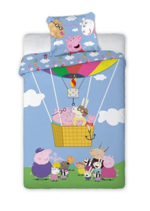 Komplet Pościeli Pościel ŚWINKA PEPPA 160X200