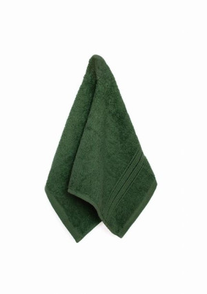 Ręcznik Do rąk 30x50 Frotte Zielony BUTELKOWA