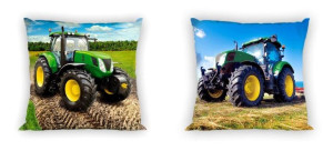 Poszewka na poduszkę 40x40 dla dzieci Ciągnik TRAKTOR