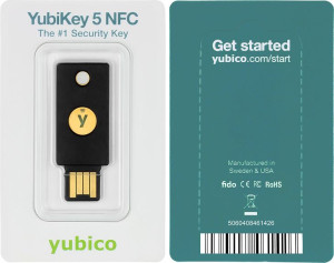 Yubico YubiKey 5 NFC - Klucz sprzętowy U2F FIDO/FIDO2