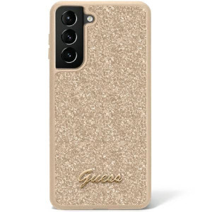 Etui Guess GUHCS23LHGGSHD Samsung Galaxy S23 Ultra złoty/gold hard case Gli