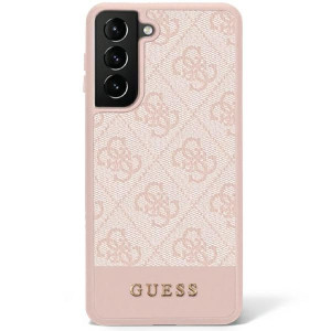 Etui Guess GUHCS23SG4GLPI Samsung Galaxy S23 różowy/pink hard case 4G Strip