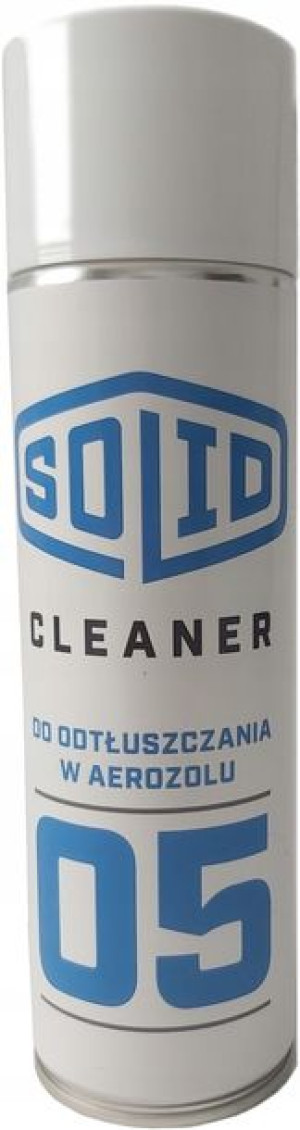 Solid Cleaner 05 do odtłuszczania w aerozolu 0,5l!
