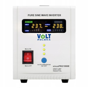 Przetwornica UPS Awaryjny Zasilacz Pieca CO SINUSPRO-800E 12V/230V 800W