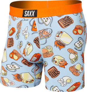 Bokserki męskie szybkoschnące SAXX VIBE Toster - Niebieskie M