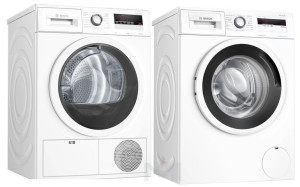 Zestaw Bosch Pralka 8kg + Suszarka Z Pompą Ciepłą 8kg Serie 4