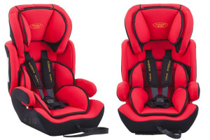 Fotelik Summer Baby Sport 9-36 kg czerwony