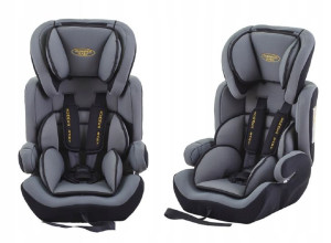 Fotelik Summer Baby Sport 9-36 kg szary
