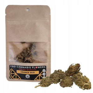 Susz konopny CBD 4% ORANGE BUD 1g outdoor