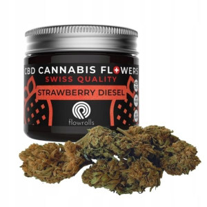 Susz konopny CBD 4% Strawberry Diesel 30g outdoor