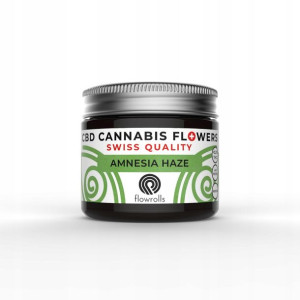 Amnesia Haze susz konopny CBD Flowrolls 10g Indoor