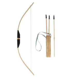 Drewniany Łuk 90cm + strzały