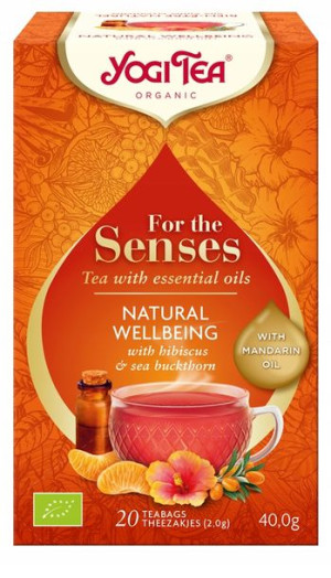 Herbata For The Senses Yogi Tea Natural Wellbeing