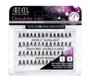 ARDELL sztuczne kępki rzęs DOUBLE UP KNOTTED Short