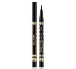 EVELINE eyeliner PRECISE BRUSH LINER #Deep Black