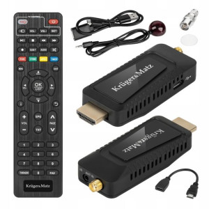 Tuner DVB-T2 HEVC H.265 mini dekoder na HDMI