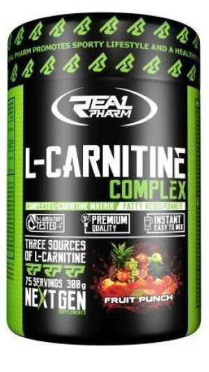 L-Carnitine Complex - REAL PHARM - 300g FOREST FRUIT