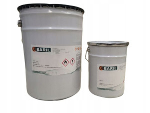 Farba Baril 810 SteelKote PU Finish 5l RAL 8004