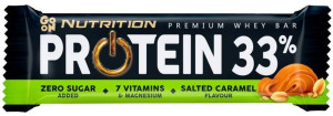 Baton proteinowy Protein 33% -słony karmel- 50 g - Go On Nutrition