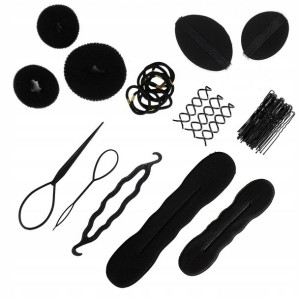 ZESTAW Wypełniacz Koka Włosów Grzebień Upięć
