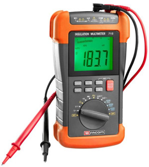 Multimetr wysokiego napięcia i tester FACOM 715