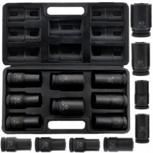 Zestaw 8 Nasadek Udarowych 3/4'' 17-32mm + Walizka
