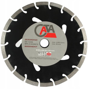 Tarcza Diamentowa Segment Betonu Kostki 230 Mm