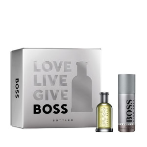 Hugo Boss Bottled zestaw woda toaletowa spray 50ml + dezodorant spray 150