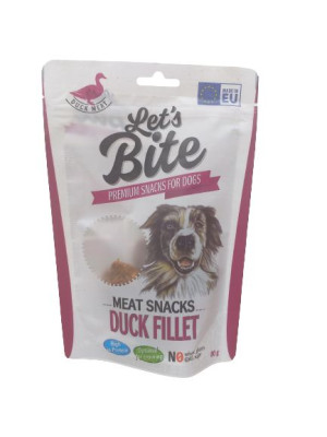 Brit Let's Bite Meat Snacks Duck Fillet 80g