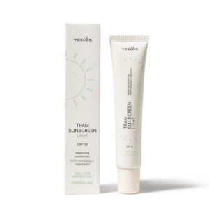 Resibo, krem nawilżająco-regulujący SPF 30 Team Sunscreen light, 40ml