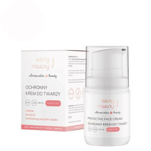 Eeny Meeny, Ochronny krem do twarzy UVA UVB SPF 50 Pigment free, 50ml