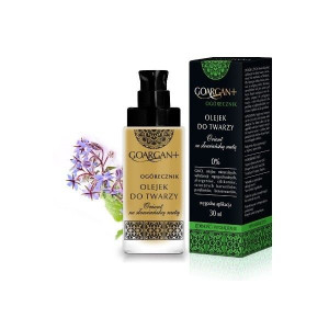 GoArgan+, Olejek do Twarzy wygładzająco - ujędrniający Ogórecznik, 30ml