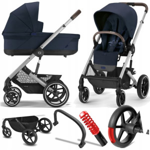 Wózek 2w1 Cybex Balios S Lux Slv 03 I Akcesoria