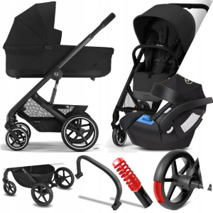 Wózek 3w1 Cybex Balios S Lux Blk 01 I Cybex Aton 5