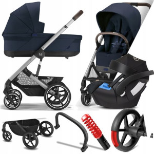 Wózek 3w1 Cybex Balios S Lux Slv 03 I Cybex Aton 5