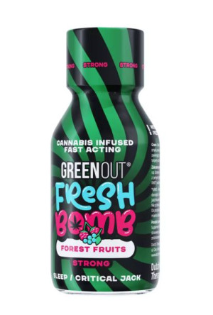 Green Out Fresh Bomb Forest Fruit 500mg 100ml Strong GreenOut