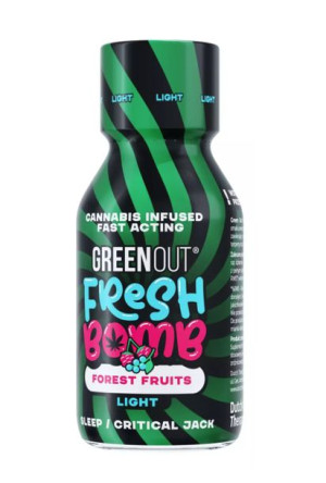 Green Out Fresh Bomb Forest Fruit 125mg 100ml Light GreenOut