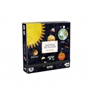 Kieszonkowe puzzle dla dzieci 100 szt. Odkryj Planety Londji