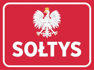 TABLICZKA SOŁTYS 30X40cm aluminium dibond tablica