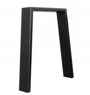 Noga metalowa, trapez 40x45cm, profil 80x20mm