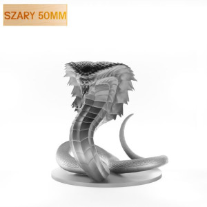 Figurka Rpg - Seria Potwory - Duchowa Naga - Szary 50 Mm