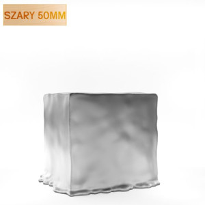 Figurka Rpg - Seria Potwory - Galaretowaty Sześcian - Szary 50 Mm