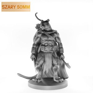 Figurka Rpg - Seria Potwory - Tygrysołak - Szary 50 Mm